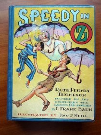 Speedy in Oz. 1st edition with 12 color plates (c.1934) - $200.0000