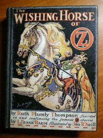 Wishing Horse of Oz. 1st edition with 12 color plates (c.1935). Sold 12/26/2010 - $215.0000