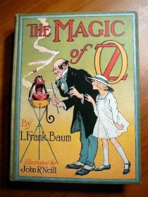 Magic of Oz. Early eidition with 12 color plates - $140.0000