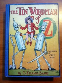 Tin Woodman of Oz. Later printing with 12 color plates - $225.0000