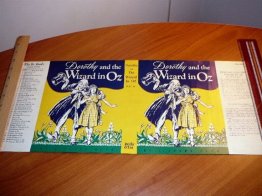 Facsimile dust jacket for Dorothy and the Wizard of Oz book - $19.9900