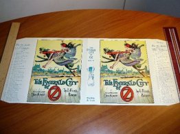 Facsimile dust jacket for Emerald City of Oz book - $19.9900