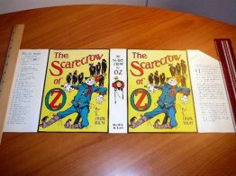 Facsimile dust jacket for Scarecrow of Oz book - $19.9900