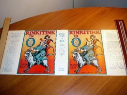 Facsimile dust jacket for Rinkitink in Oz book - $19.9900