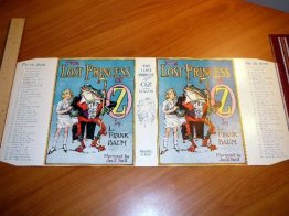 Facsimile dust jacket for Lost Princess of Oz book - $19.9900