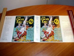 Facsimile dust jacket for Gnome King of Oz book - $19.9900