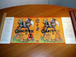 Facsimile dust jacket for Giant Horse of Oz book - $19.9900