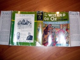 Original dust jacket for Wizard of Oz book - $209.9900