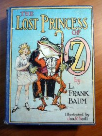 Lost Princess of Oz. Later printing with 12 color plates. Sold 11/24/2010 - $140.0000