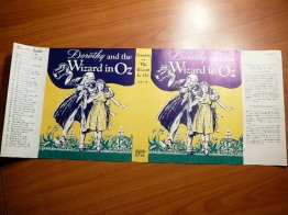 Original dust jacket for Dorothy and the Wizard of Oz - $99.9900