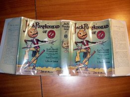 Original dust jacket for Jack Pumpkinhead of Oz (1st edition) Sold 12/25/2010