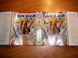 Original dust jacket for Yellow Knight of Oz - $129.9900