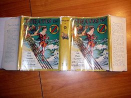 Original dust jacket for Pirates in Oz (1st edition) - $499.9900