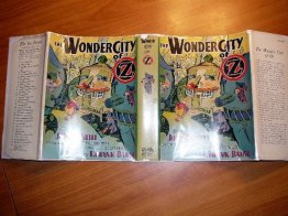 Original dust jacket for Wonder City of Oz (1st edition) - $329.9900