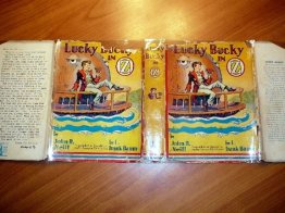 Original dust jacket for Lucky Bucky in Oz ( 1st edition) - $249.9900