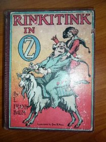 Rinkitink in Oz. Later edition with 12 color plates. - $90.0000