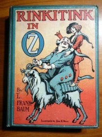 Rinkitink in Oz. Later edition with 12 color plates. SOld 6/18/2010 - $90.0000