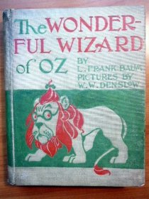 Wonderful Wizard of Oz,  Geo M. Hill, 1st edition, 1st state. B binding. Donated 12/30/2009 - $0.0000