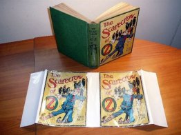 Scarecrow of Oz. 1st edition, 1st state in 1st edition dust jacket ~ 1915. Sold 9/5/2012 - $2000.0000