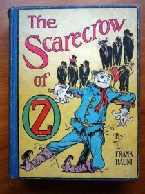 Scarecrow of Oz. Later edition with 12 color plates - $120.0000