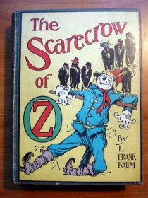 Scarecrow of Oz. Later edition with 12 color plates - $200.0000