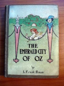Emerald City of Oz. Later edition with 12 color plates - $175.0000