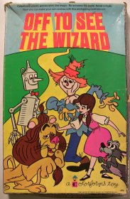 Off To See The Wizard Of Oz Colorforms Cartoon Kit Playset 1967
