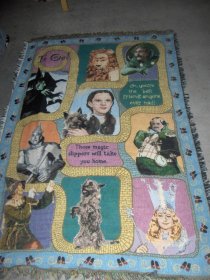 Wizard of Oz full color throw blanket - $100.0000