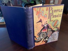 Purple Prince of Oz. 1st edition with 12 color plates (c.1932) . Ruth Thompson