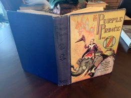 Purple Prince of Oz. 1st edition with 12 color plates (c.1932) . Ruth Thompson