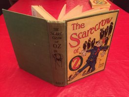 Scarecrow of Oz. 1st edition, 1st state. Signed by Frank Baum ~ 1915