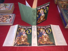 Royal book of Oz. Post 1935 printing, B & W illustrations  in dust jacket. Sold 11/24/2017