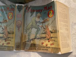 The Shaggy Man of Oz. 1st edition in 1st edition dust jacket (c.1949)