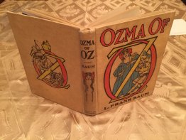 Ozma of Oz, 1-edition, 1st state, primary binding. ~ 1907.  Sold 4/9/18