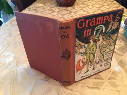 Grampa in Oz by Ruth Thompson. First edition with 12 color plates (c.1924). - $180.0000