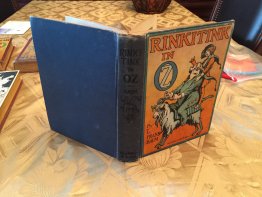 Rinkitink in Oz. 1925 edition with 12 color plates based on the inscription