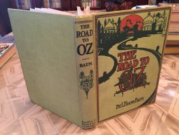 Road to Oz. 1st edition, 3rd state. Printed in 1917 (c.1909).  Sold 10/27/17