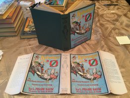 Kabumpo in Oz. 1st edition with 12 color plates and early edition dust jacket (c.1922). Sold 8/13/2017
