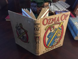 Ozma of Oz, 1-edition, 1st state, primary binding. ~ 1907. Sold 12/13/17