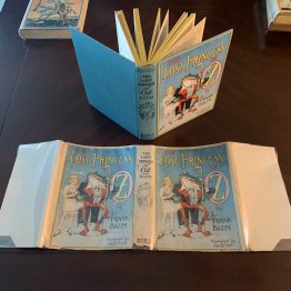 Lost Princess of Oz. 1st edition 1st state in 1st dust jacket. ~ c.1917 by Frank Baum