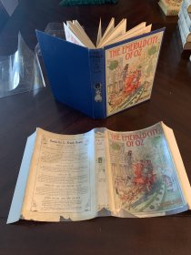 Emerald City of Oz. 1st edition, 1st state  in 1st dust jacket ~ 1910