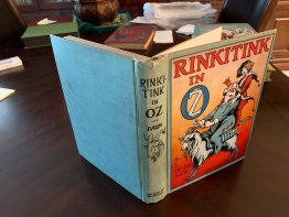 Rinkitink in Oz. 1st edition, 1st state. 12 color plates ~ 1916. Sold 1/31/14 - $1300.0000