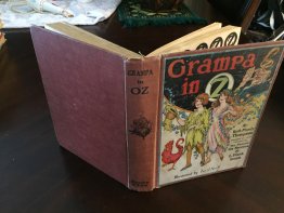 Grampa in Oz. First edition with 12 color plates (c.1924) by R. Thomposon - $160.0000