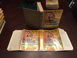 The Lucky Bucky in Oz. 1st edition in 1st edition dust jacket (c.1942)