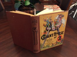 Giant Horse of Oz. 1st edition with 12 color plates (c.1928). Sold 3/21/2018