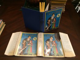 Lost King of Oz. 1st edition with 12 color plates in 1936 dust jacket (c.1925) 