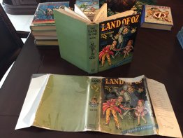Land of Oz.  1939 oversize Popular edition with on original dust jacket.