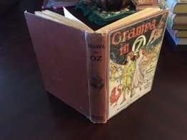 Grampa in Oz. First edition with 12 color plates (c.1924)  - $120.0000