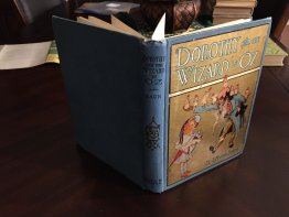 Dorothy and the Wizard in Oz. 1st edition, 1st state, binding "B" ~ 1908 - $1200.0000