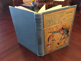 Dorothy and the Wizard in Oz. 1st edition, 1st state, binding "A" ~ 1908